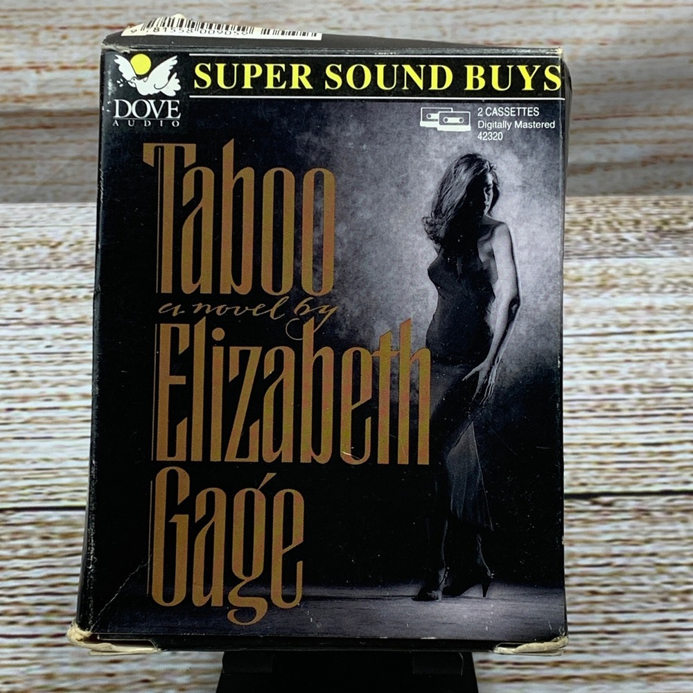Taboo - Elizabeth Gage Kate Dove Audio Mulgrew‎ Audiobook Cassettes